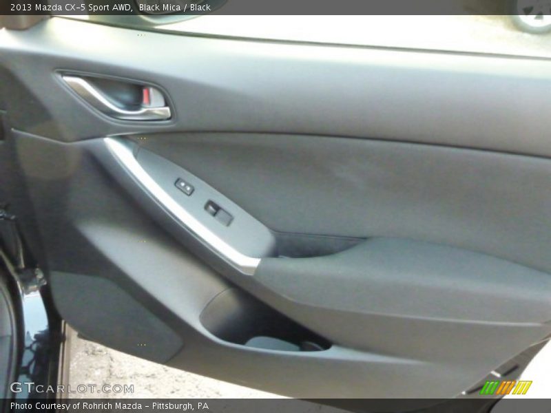 Black Mica / Black 2013 Mazda CX-5 Sport AWD