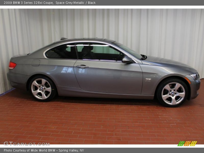 Space Grey Metallic / Black 2009 BMW 3 Series 328xi Coupe