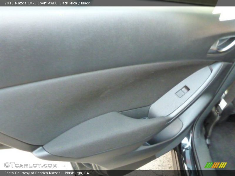 Black Mica / Black 2013 Mazda CX-5 Sport AWD