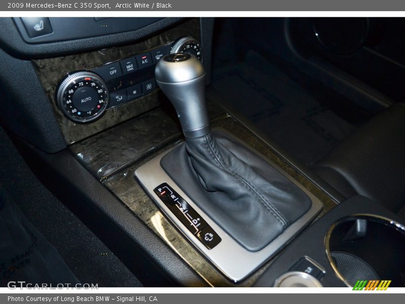 Arctic White / Black 2009 Mercedes-Benz C 350 Sport
