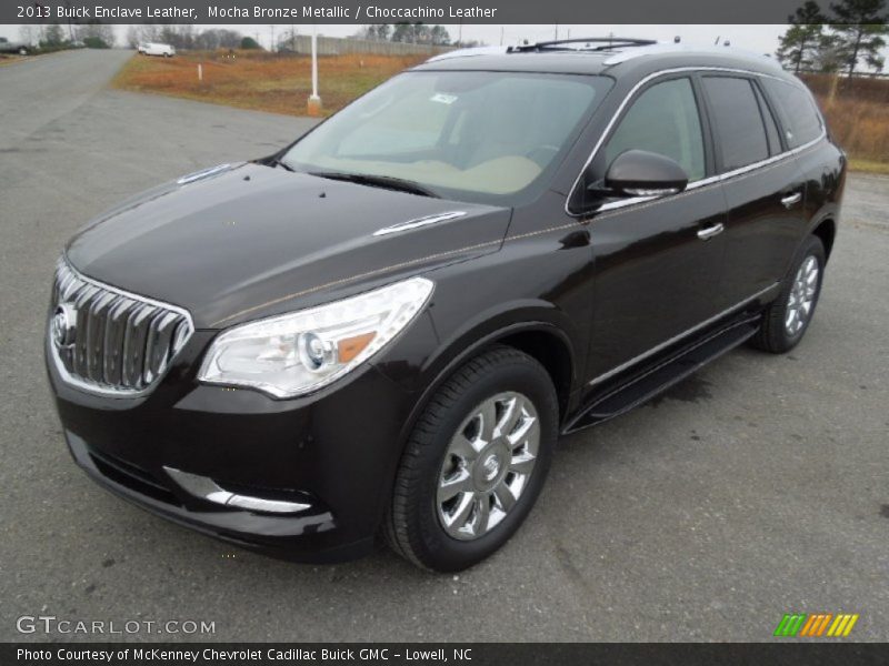 Mocha Bronze Metallic / Choccachino Leather 2013 Buick Enclave Leather