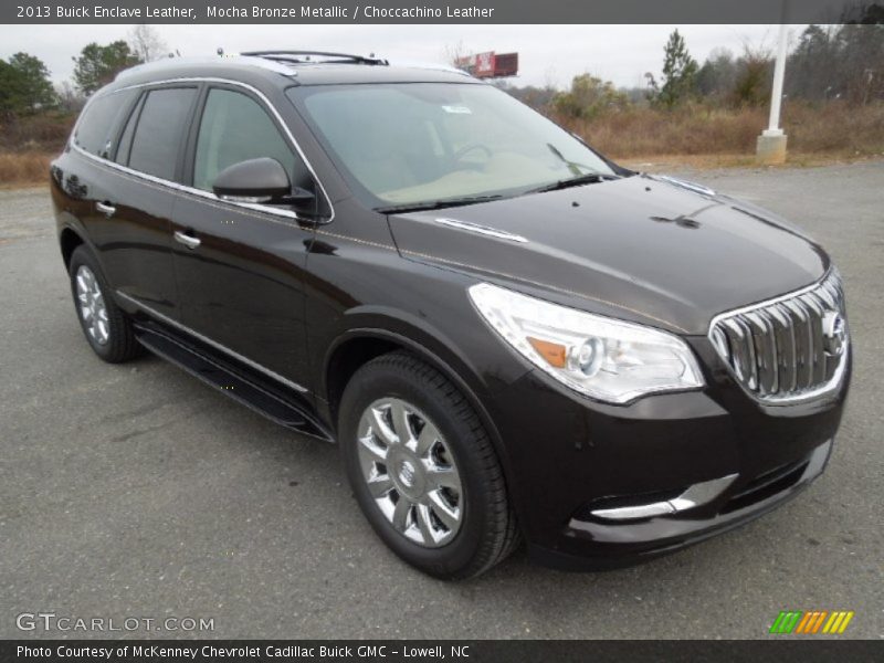 Mocha Bronze Metallic / Choccachino Leather 2013 Buick Enclave Leather