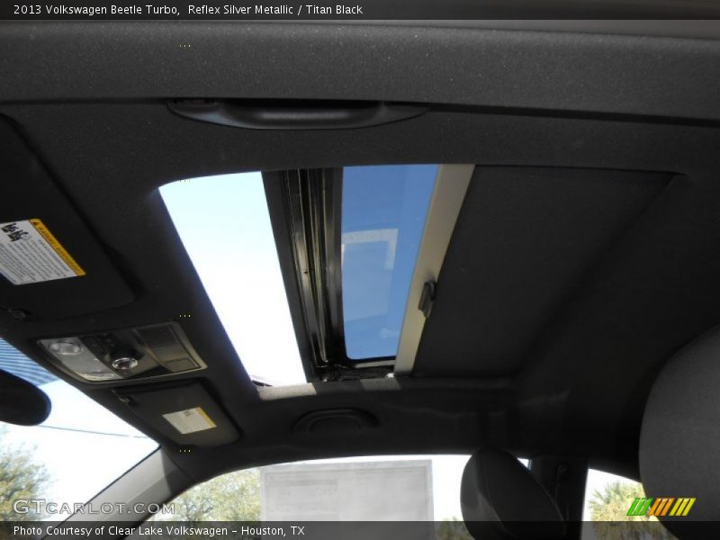 Reflex Silver Metallic / Titan Black 2013 Volkswagen Beetle Turbo