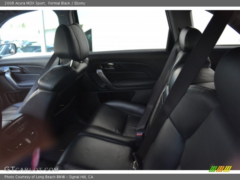 Formal Black / Ebony 2008 Acura MDX Sport