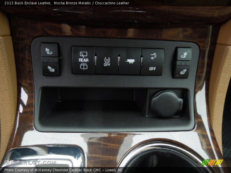 Controls of 2013 Enclave Leather