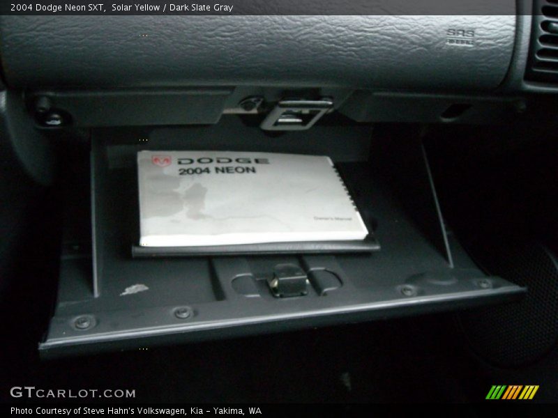 Solar Yellow / Dark Slate Gray 2004 Dodge Neon SXT