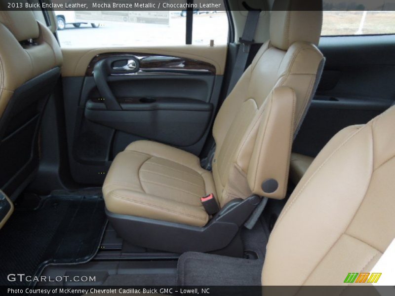 Rear Seat of 2013 Enclave Leather