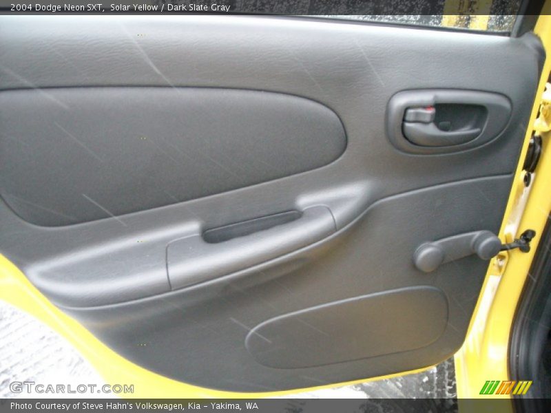 Solar Yellow / Dark Slate Gray 2004 Dodge Neon SXT