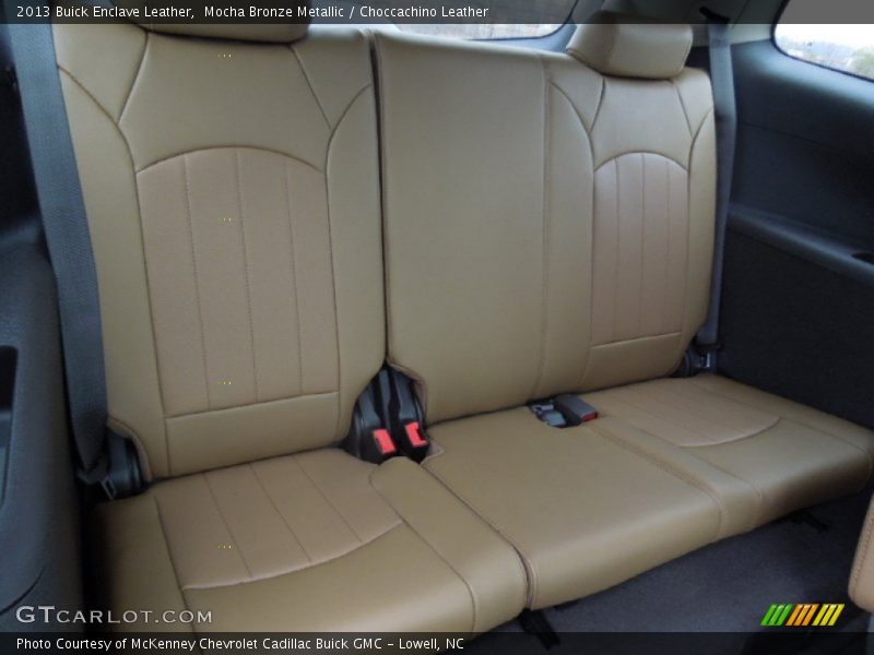 Rear Seat of 2013 Enclave Leather