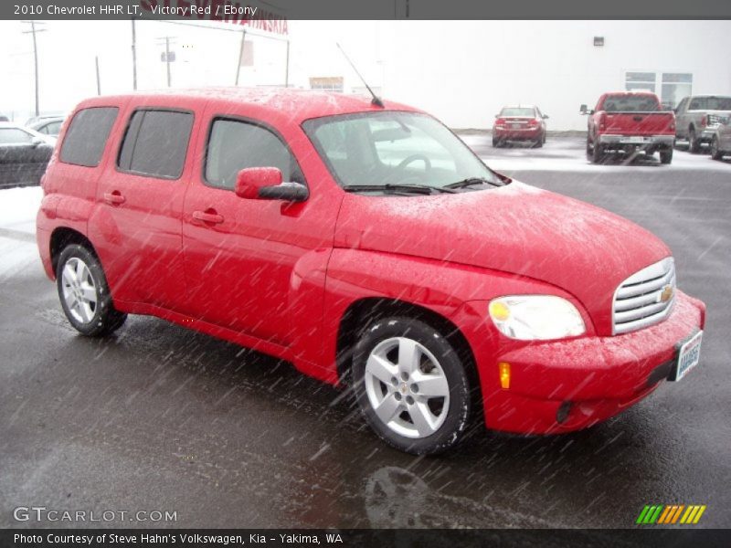 Victory Red / Ebony 2010 Chevrolet HHR LT
