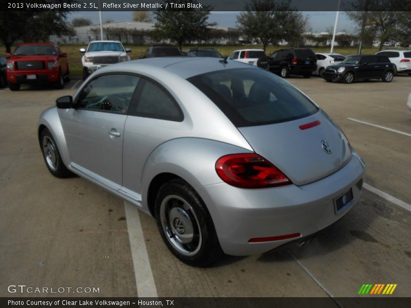 Reflex Silver Metallic / Titan Black 2013 Volkswagen Beetle 2.5L