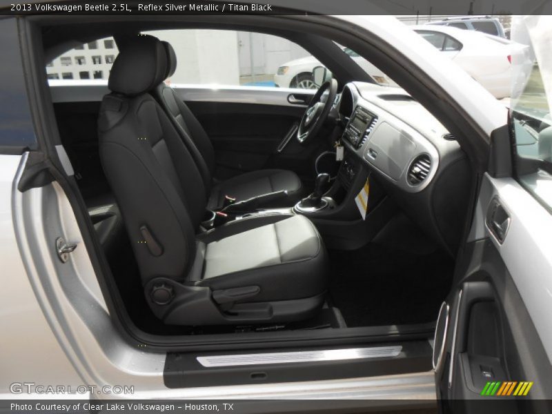 Reflex Silver Metallic / Titan Black 2013 Volkswagen Beetle 2.5L