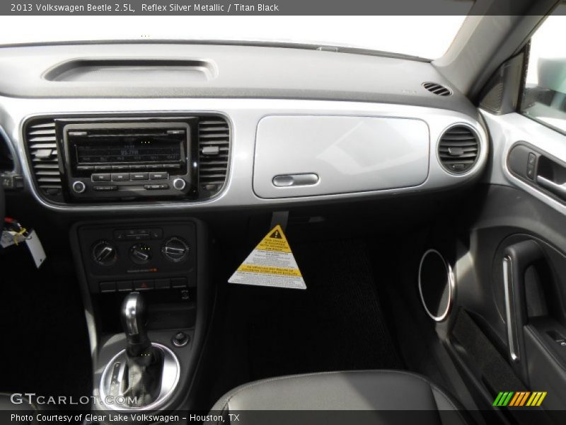 Reflex Silver Metallic / Titan Black 2013 Volkswagen Beetle 2.5L