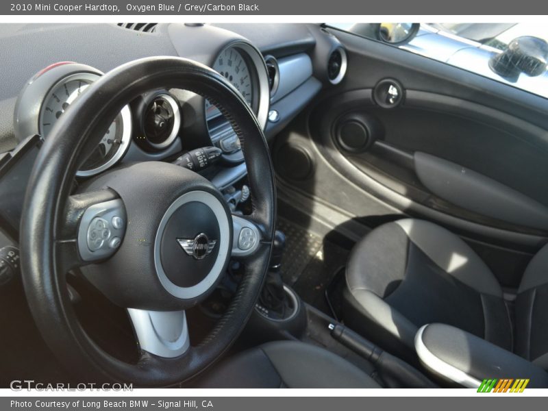 Oxygen Blue / Grey/Carbon Black 2010 Mini Cooper Hardtop