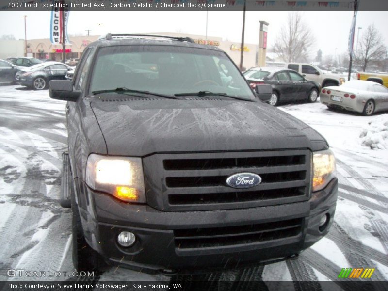 Carbon Metallic / Charcoal Black/Caramel 2007 Ford Expedition Limited 4x4