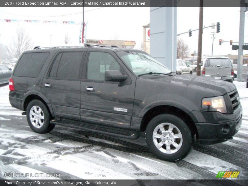 Carbon Metallic / Charcoal Black/Caramel 2007 Ford Expedition Limited 4x4