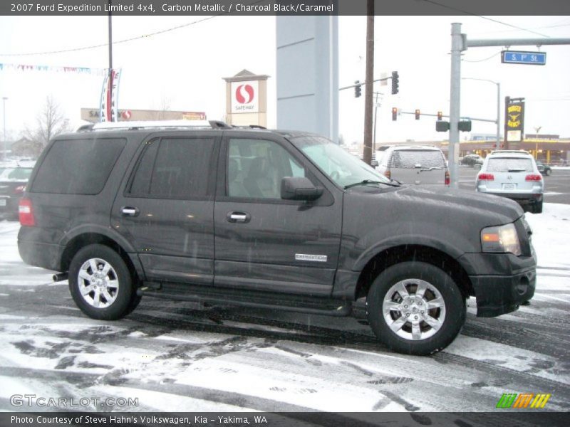Carbon Metallic / Charcoal Black/Caramel 2007 Ford Expedition Limited 4x4
