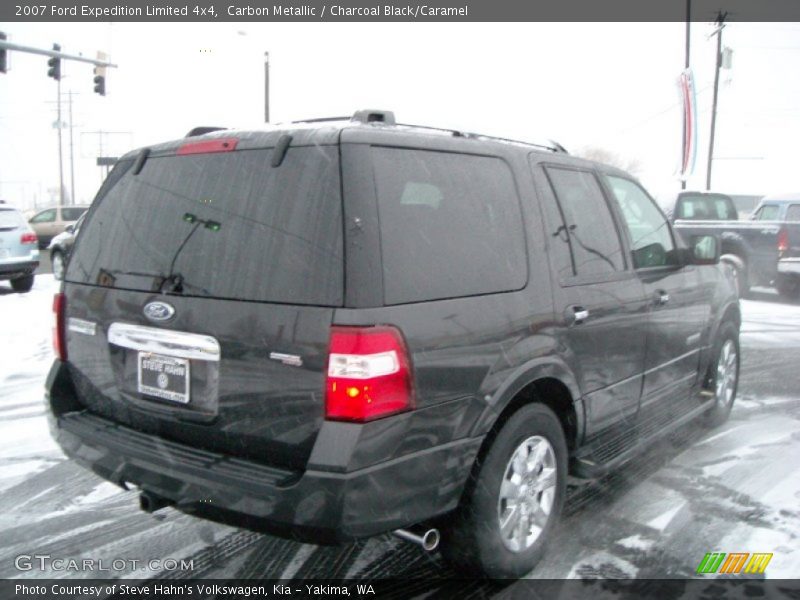 Carbon Metallic / Charcoal Black/Caramel 2007 Ford Expedition Limited 4x4