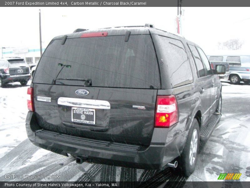Carbon Metallic / Charcoal Black/Caramel 2007 Ford Expedition Limited 4x4