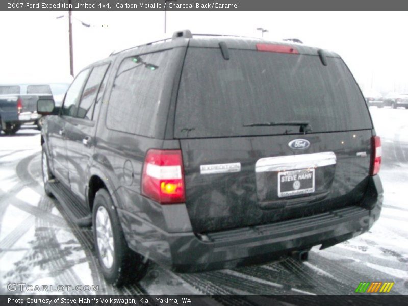 Carbon Metallic / Charcoal Black/Caramel 2007 Ford Expedition Limited 4x4