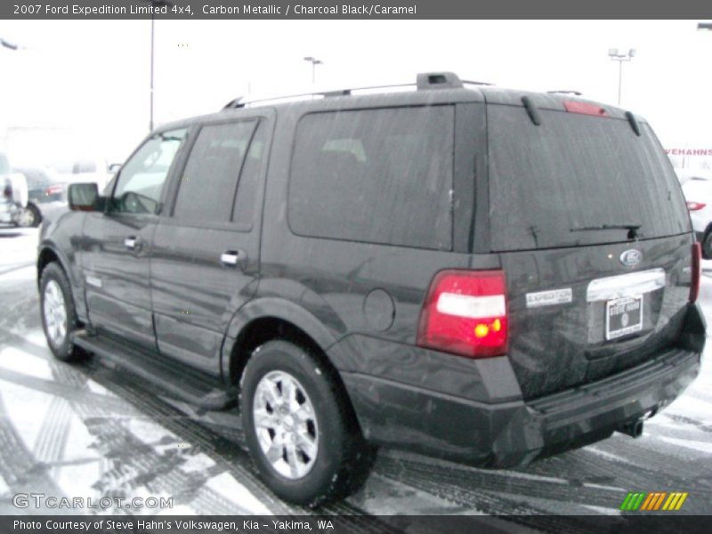 Carbon Metallic / Charcoal Black/Caramel 2007 Ford Expedition Limited 4x4