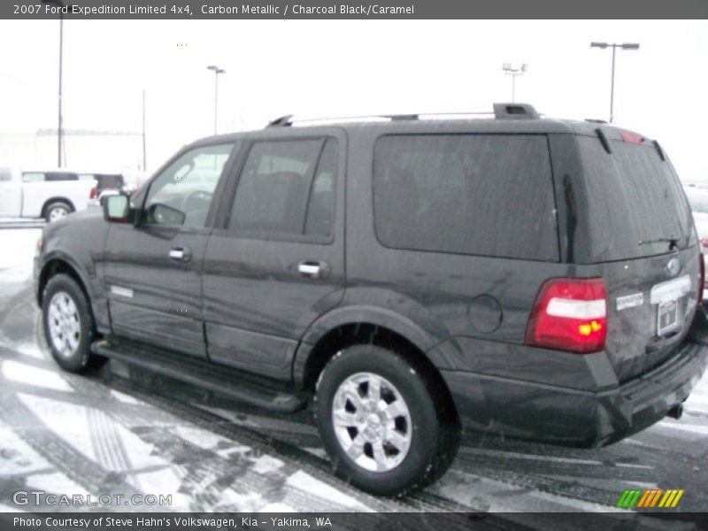 Carbon Metallic / Charcoal Black/Caramel 2007 Ford Expedition Limited 4x4