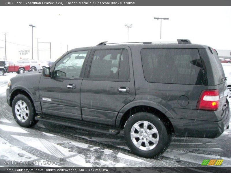 Carbon Metallic / Charcoal Black/Caramel 2007 Ford Expedition Limited 4x4