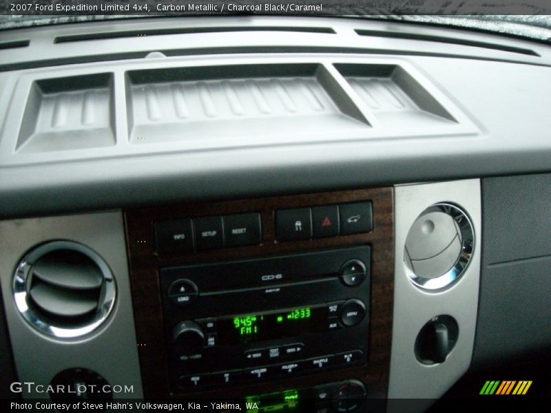 Carbon Metallic / Charcoal Black/Caramel 2007 Ford Expedition Limited 4x4