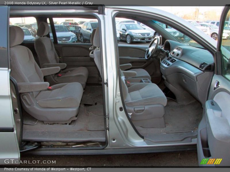  2008 Odyssey LX Gray Interior