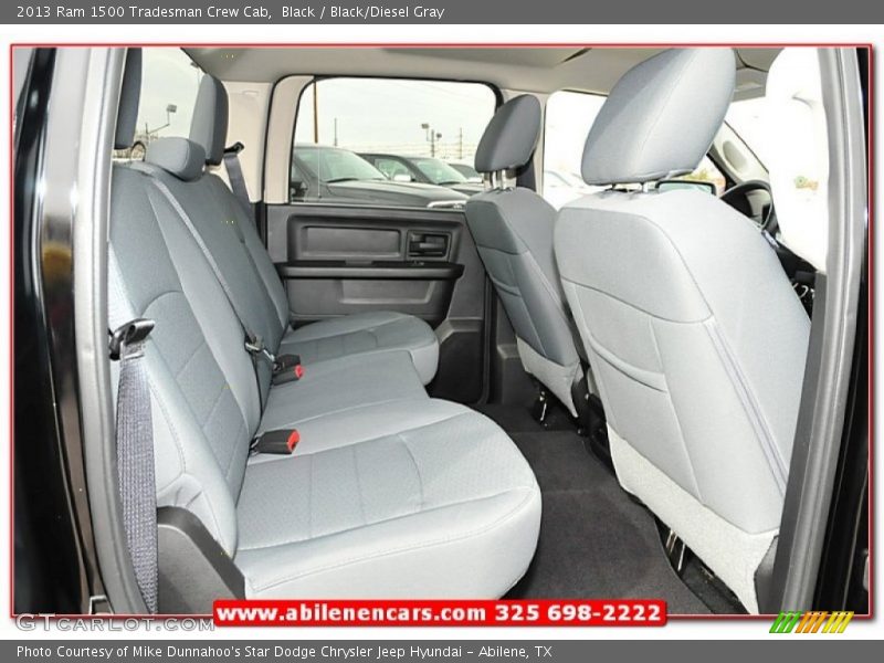 Black / Black/Diesel Gray 2013 Ram 1500 Tradesman Crew Cab