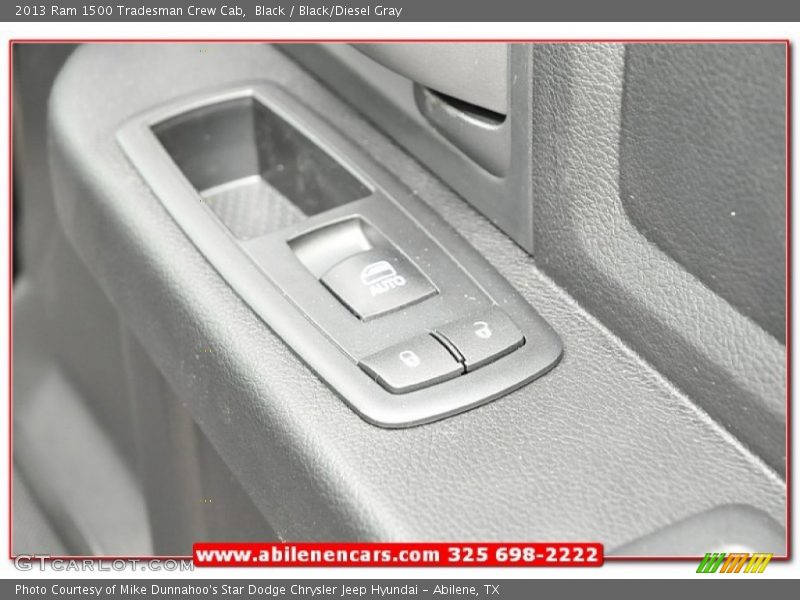 Black / Black/Diesel Gray 2013 Ram 1500 Tradesman Crew Cab