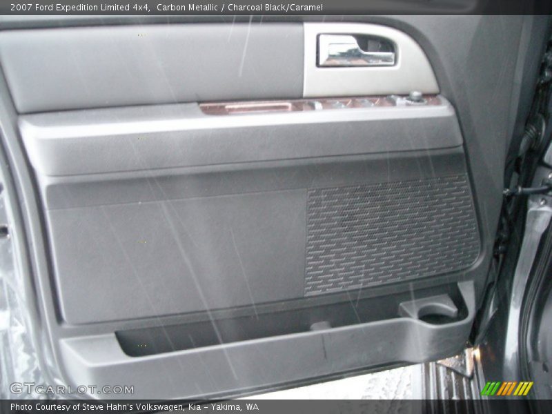Carbon Metallic / Charcoal Black/Caramel 2007 Ford Expedition Limited 4x4
