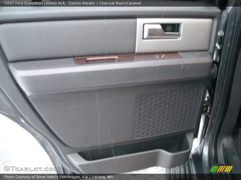 Carbon Metallic / Charcoal Black/Caramel 2007 Ford Expedition Limited 4x4