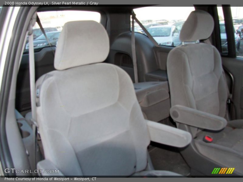 Silver Pearl Metallic / Gray 2008 Honda Odyssey LX