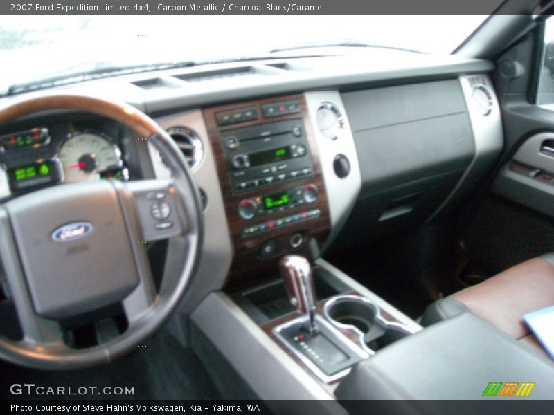 Carbon Metallic / Charcoal Black/Caramel 2007 Ford Expedition Limited 4x4