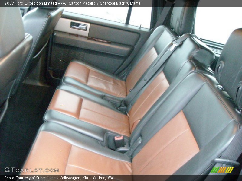 Carbon Metallic / Charcoal Black/Caramel 2007 Ford Expedition Limited 4x4