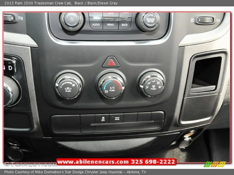 Black / Black/Diesel Gray 2013 Ram 1500 Tradesman Crew Cab