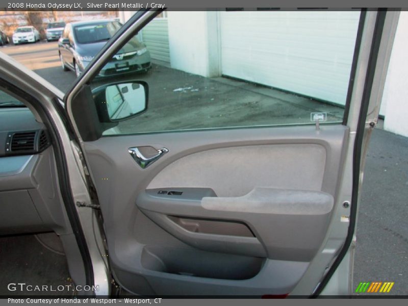 Silver Pearl Metallic / Gray 2008 Honda Odyssey LX