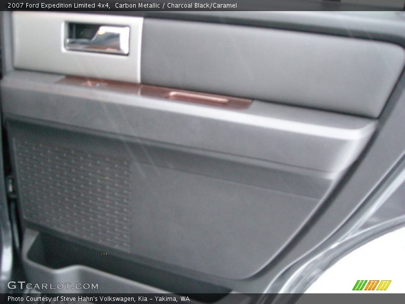 Carbon Metallic / Charcoal Black/Caramel 2007 Ford Expedition Limited 4x4