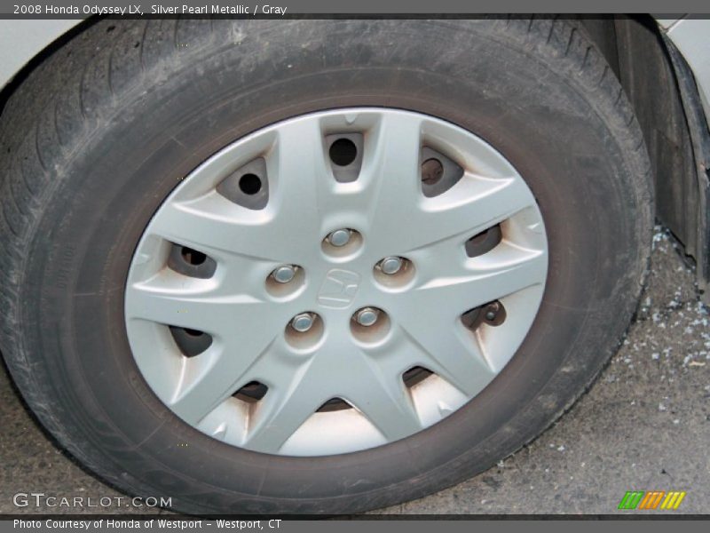 Silver Pearl Metallic / Gray 2008 Honda Odyssey LX