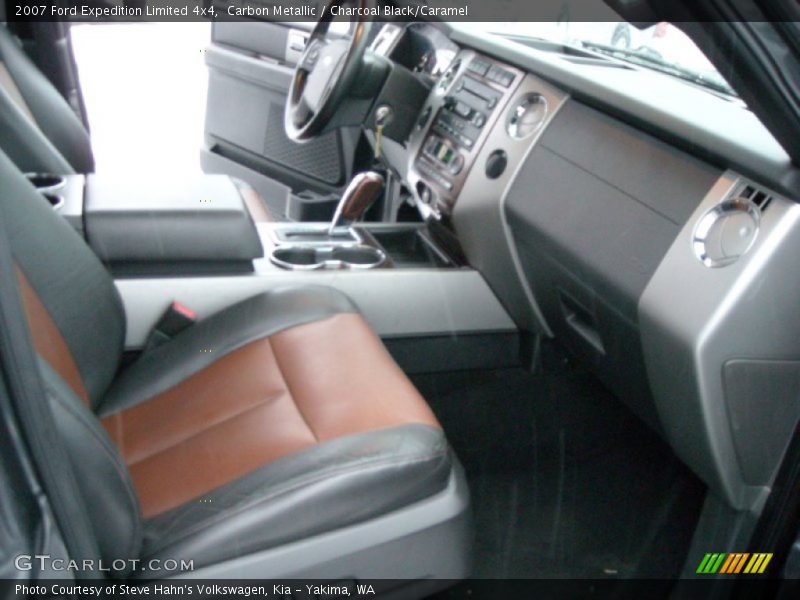 Carbon Metallic / Charcoal Black/Caramel 2007 Ford Expedition Limited 4x4