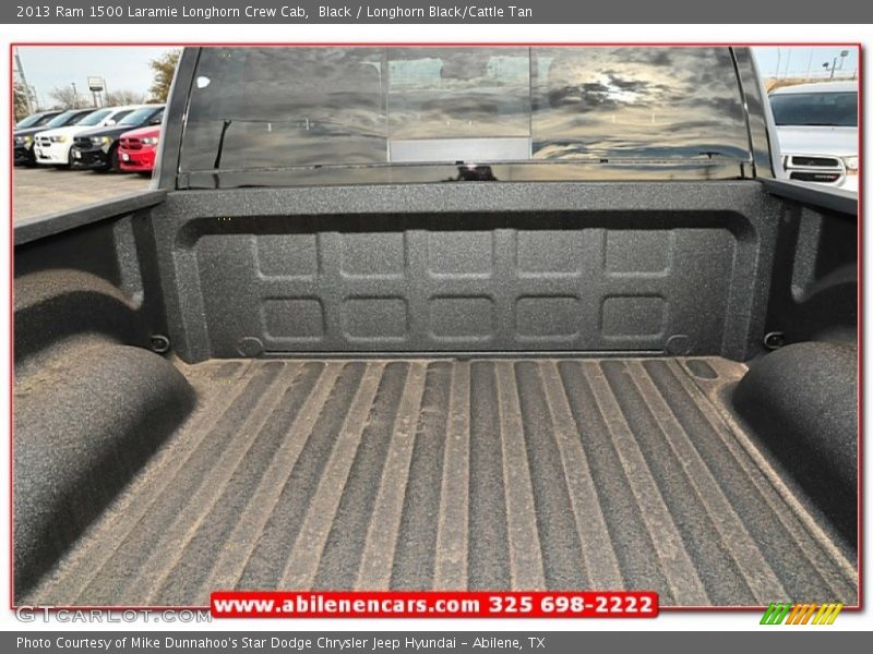 Black / Longhorn Black/Cattle Tan 2013 Ram 1500 Laramie Longhorn Crew Cab
