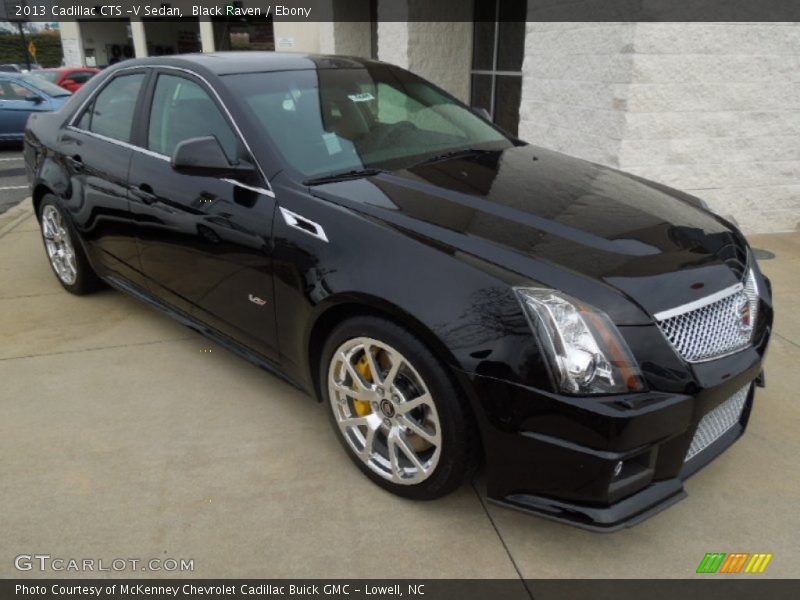 Front 3/4 View of 2013 CTS -V Sedan
