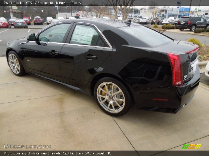 Black Raven / Ebony 2013 Cadillac CTS -V Sedan