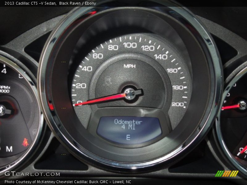 Black Raven / Ebony 2013 Cadillac CTS -V Sedan