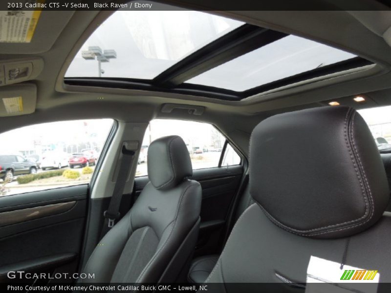 Sunroof of 2013 CTS -V Sedan