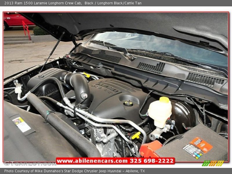 Black / Longhorn Black/Cattle Tan 2013 Ram 1500 Laramie Longhorn Crew Cab