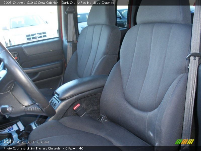 Front Seat of 2003 S10 LS Crew Cab 4x4