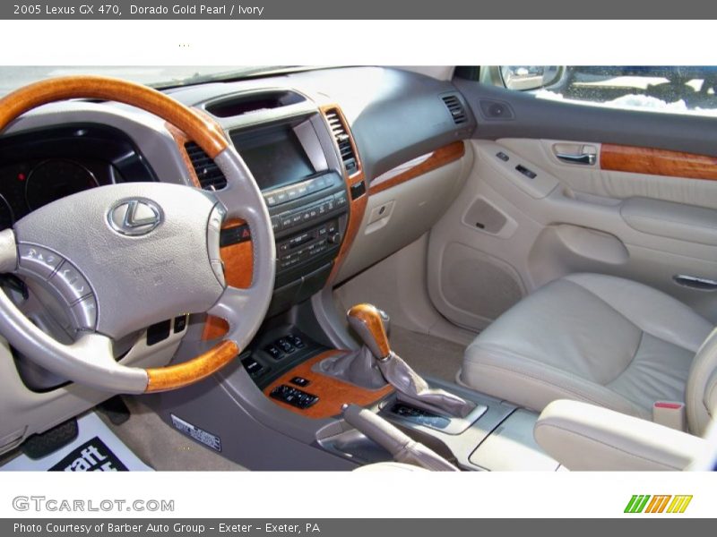  2005 GX 470 Ivory Interior