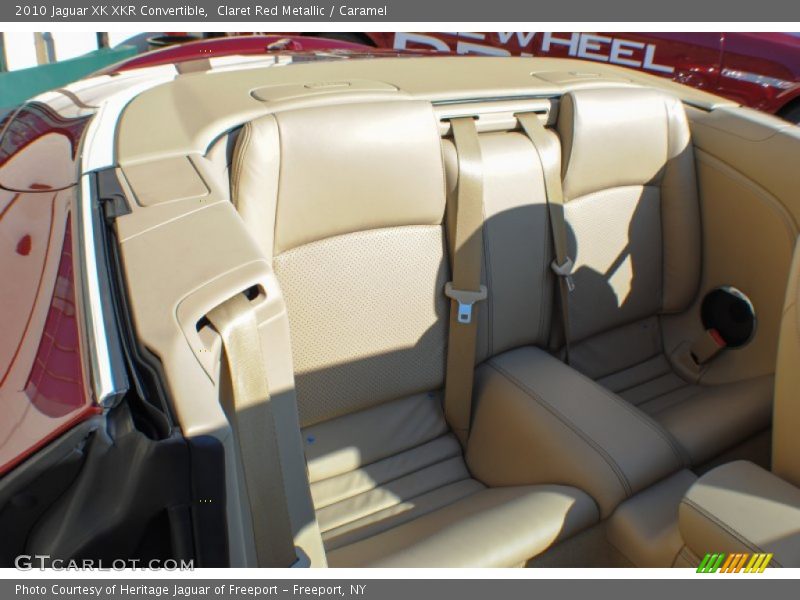 Claret Red Metallic / Caramel 2010 Jaguar XK XKR Convertible